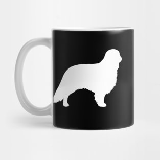 English Toy Spaniel Silhouette Mug